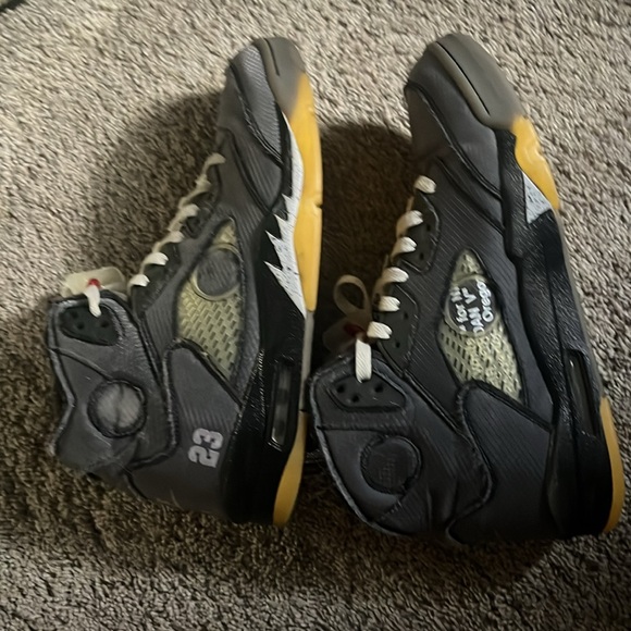 Jordan 5 Off white Size 12 - Picture 6 of 6